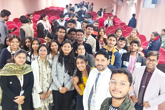 Distribution of used clothes to the under privileged